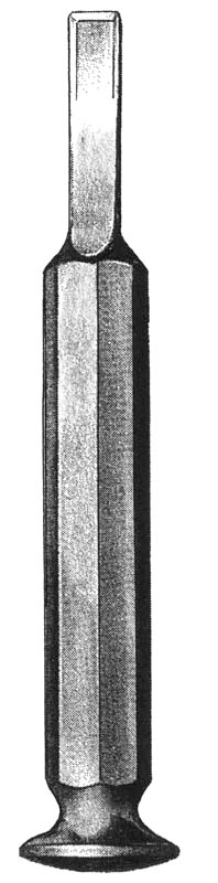 8" Tessier Osteotome - straight 15mm across