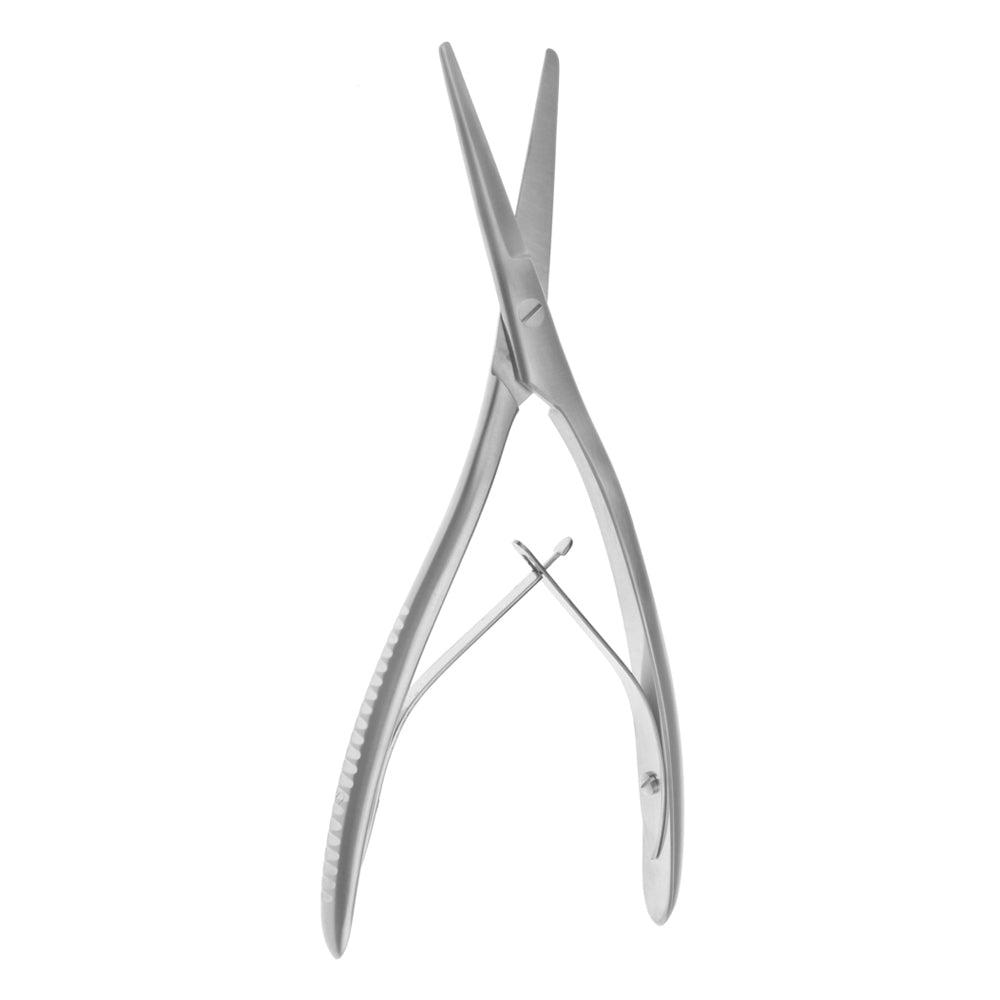 6 7/8" Cottle Heavy Septum Scissors – Angled Serrated Blade
