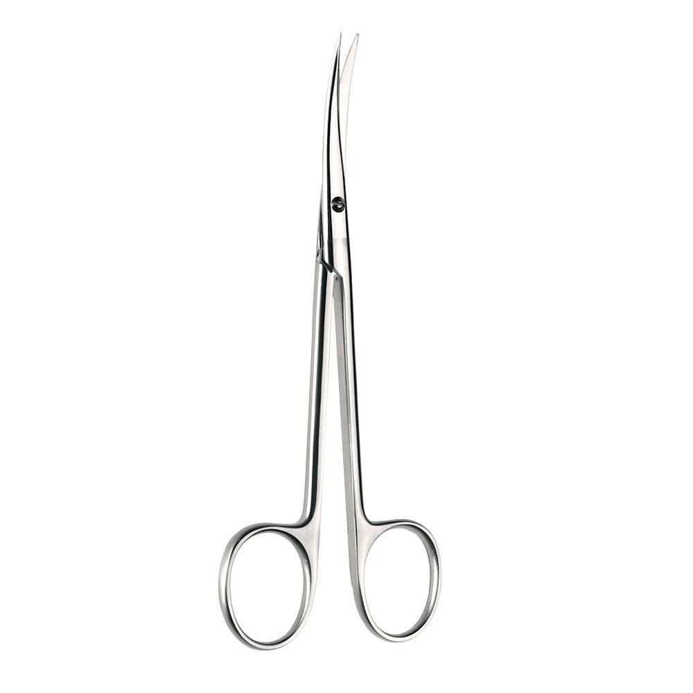 5 1/2" Brophy Gum Suture Scissors – Sharp Points Curved