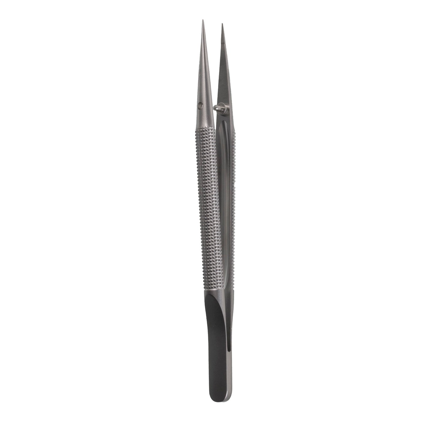 Micro Forceps (8mm Diameter Round Handle, Straight Tip, 4 3/4")