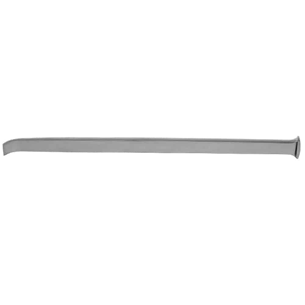 9" Obwegeser Pterygo-Maxil Osteotome with an 11mm tip for adults.