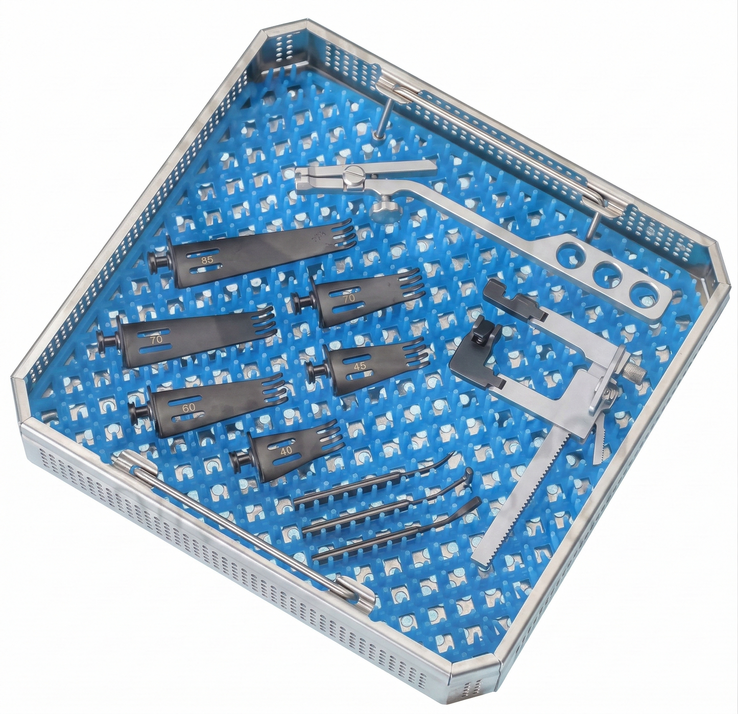 Black Belt Micro Discectomy Set – Stainless Steel, with Tray