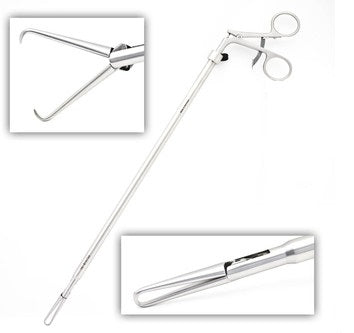 Babcock Rota-Loc-Clear Forceps, 37 cm (10 mm) with Ratchet