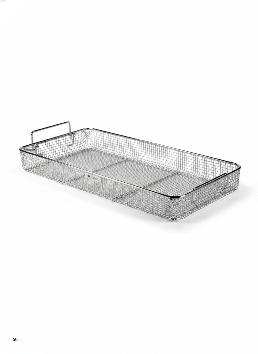 1/1 Full-Size Stainless Steel Wire Basket