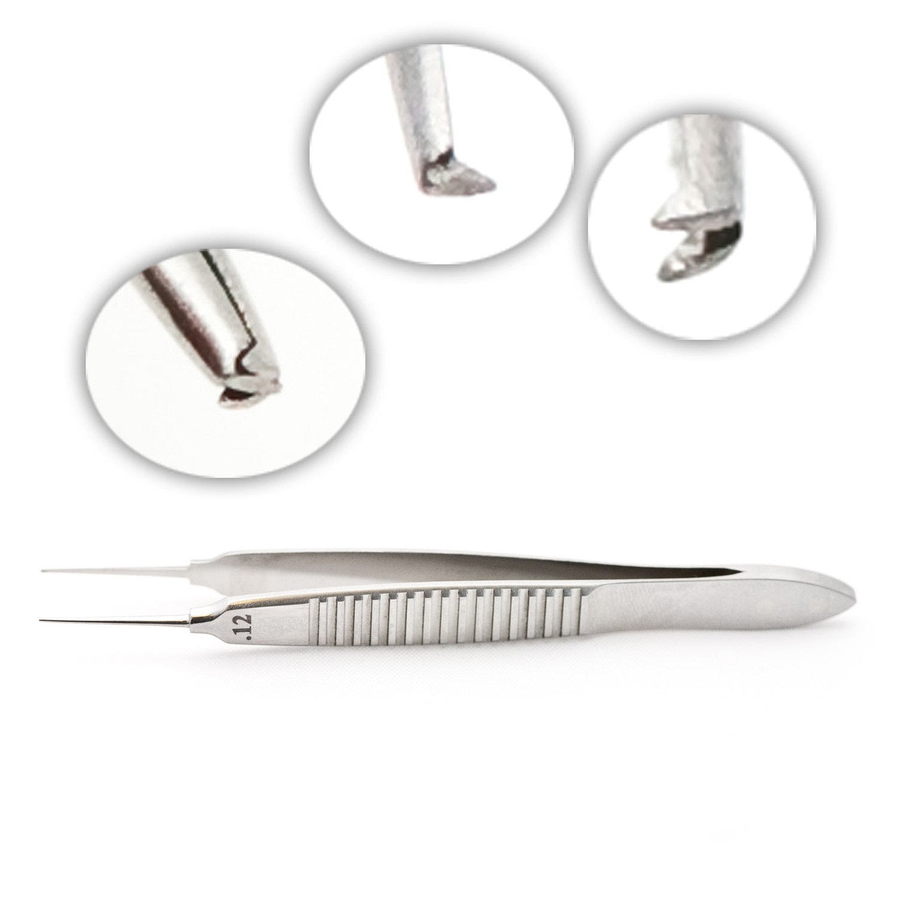 Bonn Forceps long mdl 2 teeth .12mm