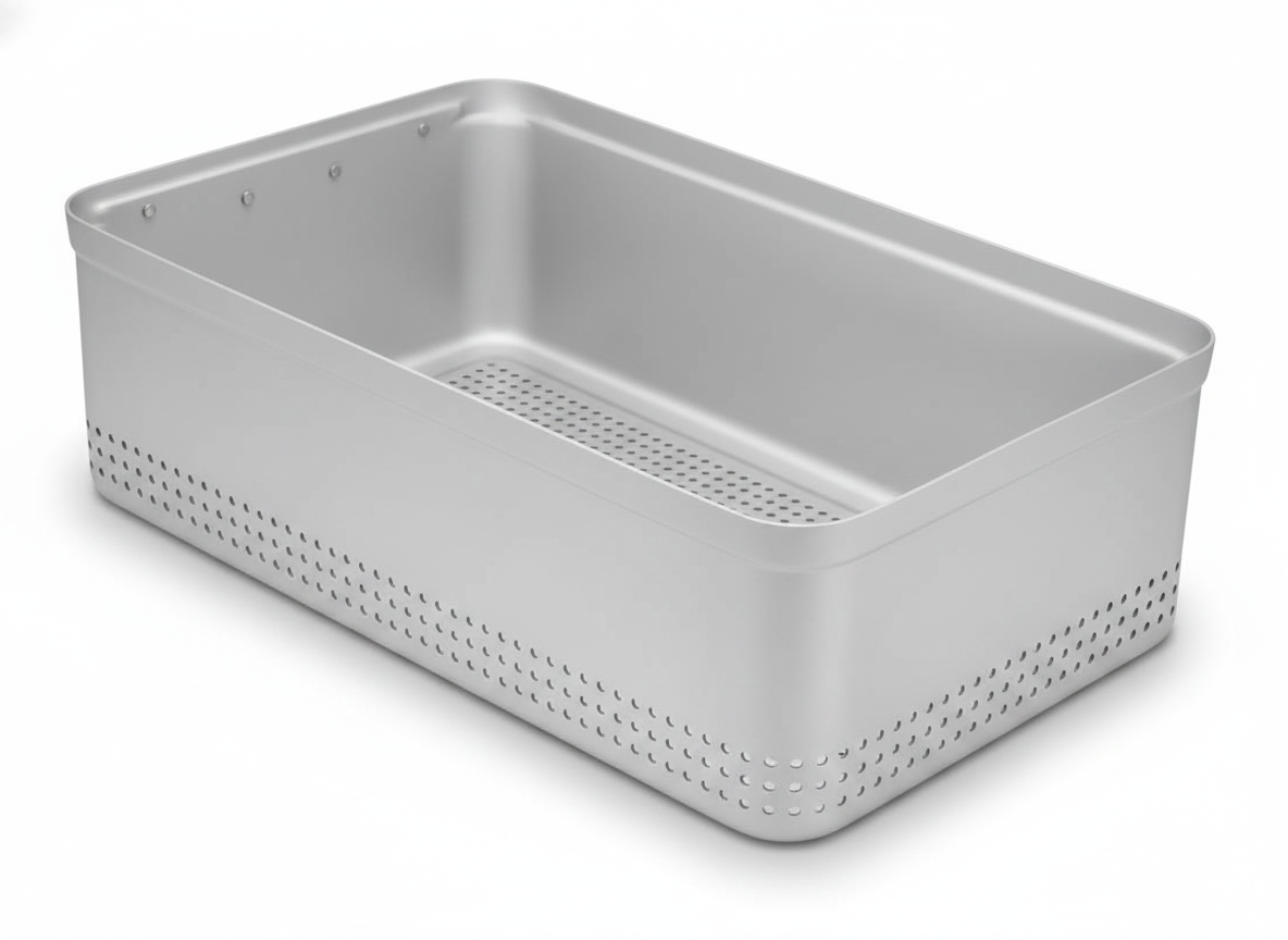 3/4 Three-Quarter Perforated Container Bottom