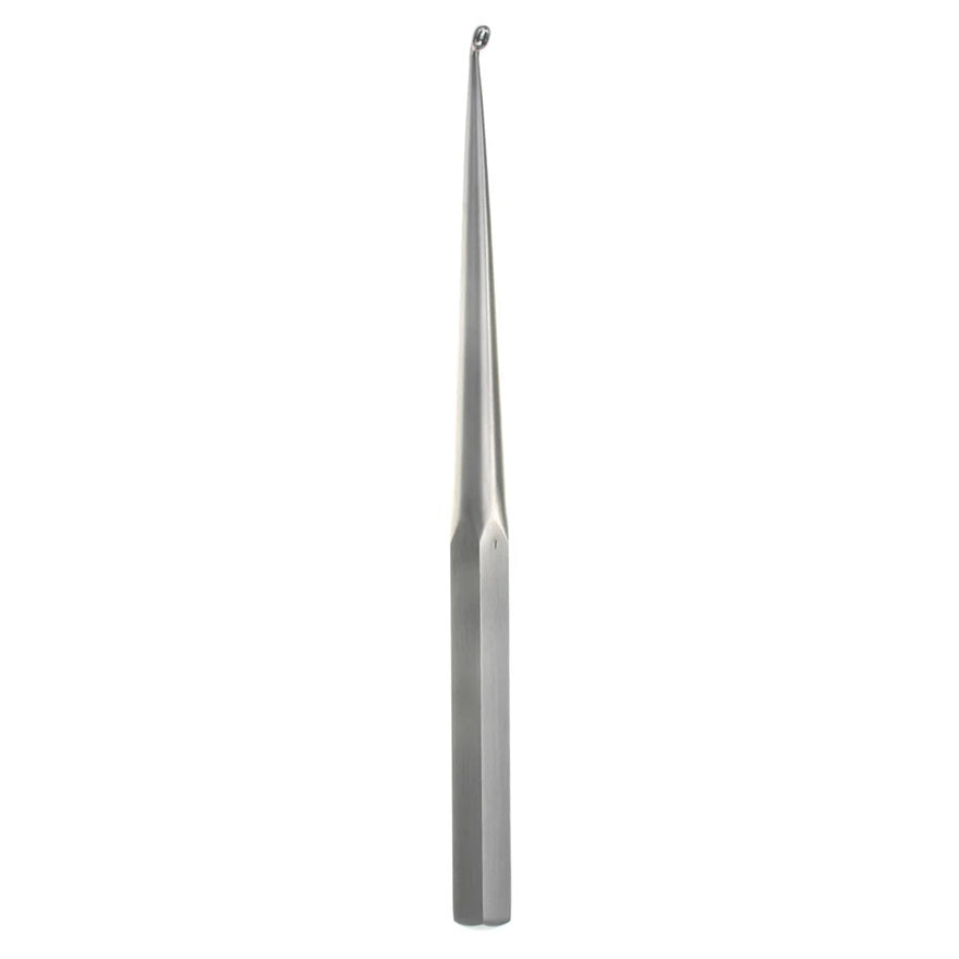 Brun Curette -2 angled hex handle 9″