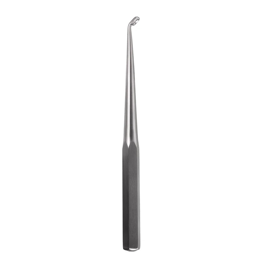 Brun Curette -0 angled hex handle 9″