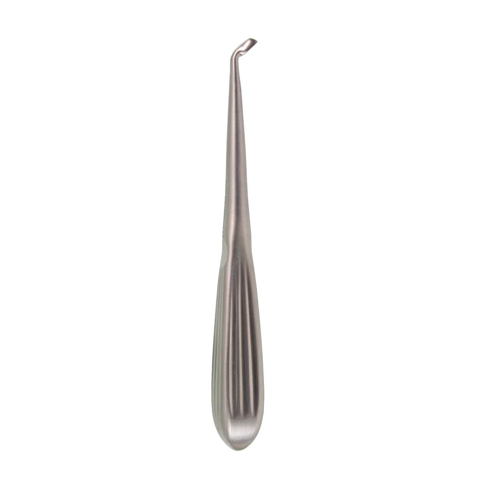 Bruns Curette – angled 6 3/4″ size 6
