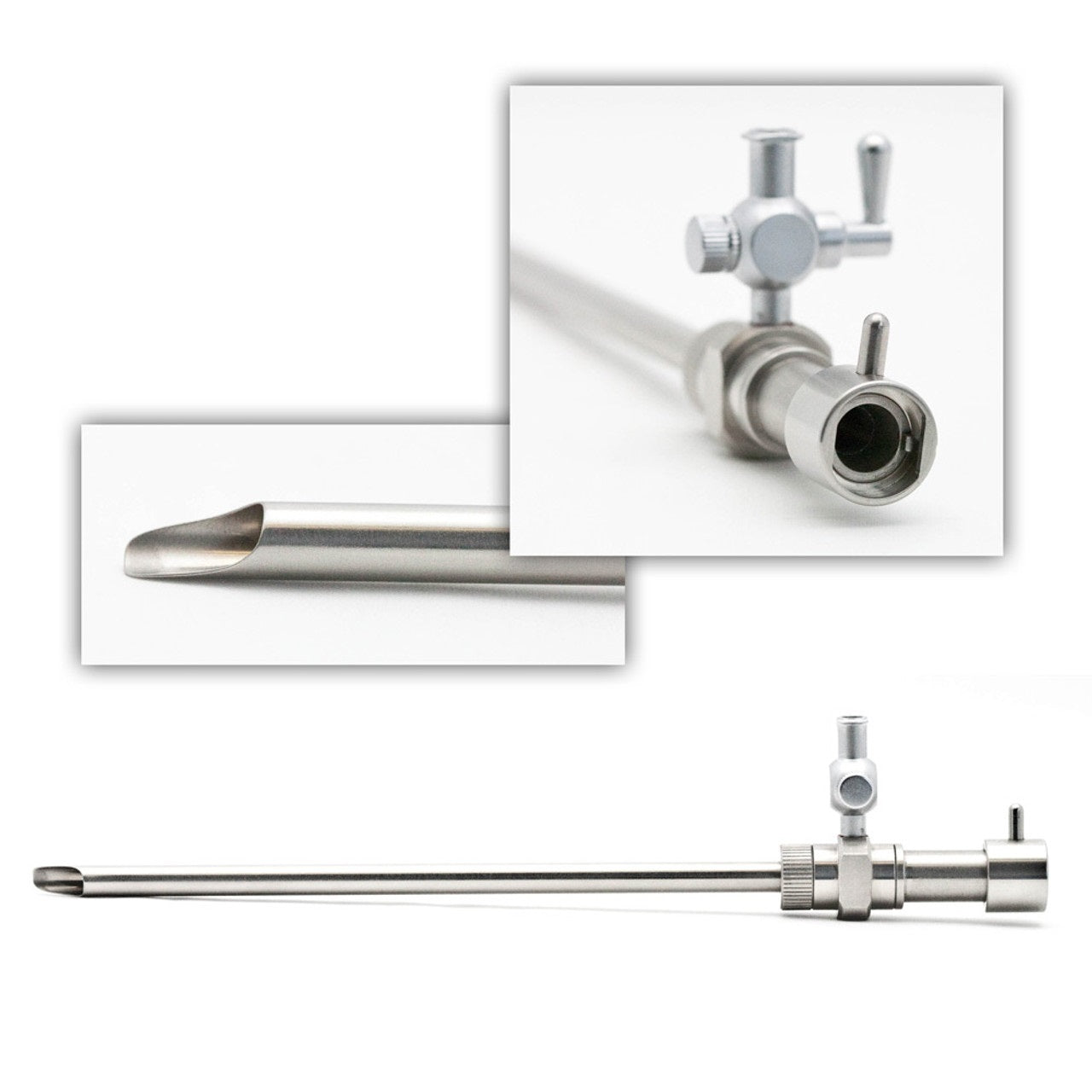Daniel Endo Forehead Cannula, single stopcock 5mm