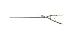 DeBakey Flushable Fenestrated Jaw Forceps, 35cm with Ratchet