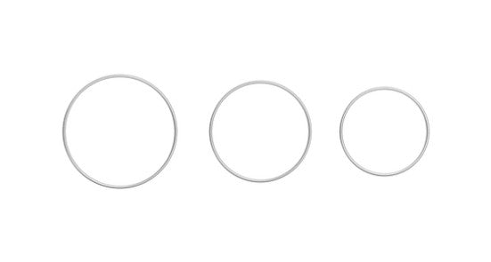 Flieringa Scleral Fixation Rings set of 11 12 to 22mm