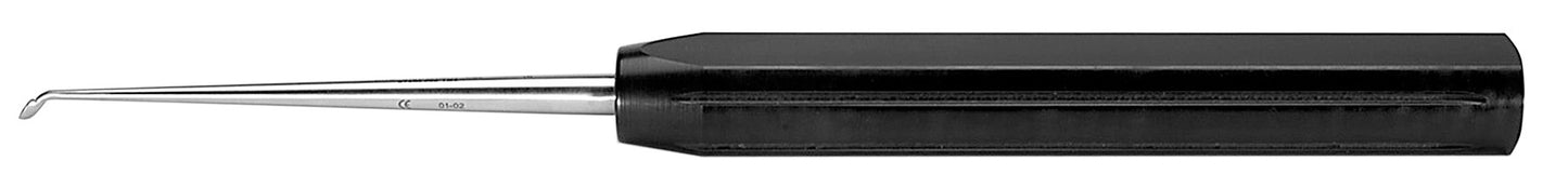 Gorilla Curette – rev angled 15″ total w/ 9″ handle – 0