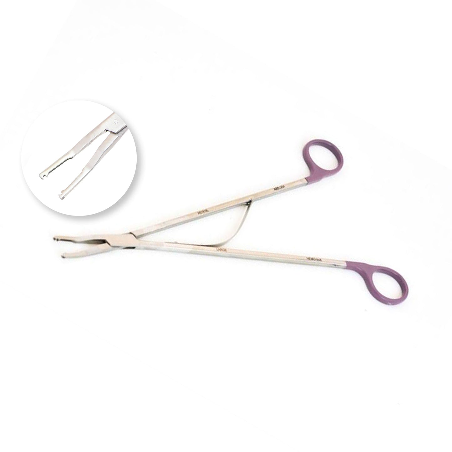 AED Purple Large Hemo-Lock Forcep