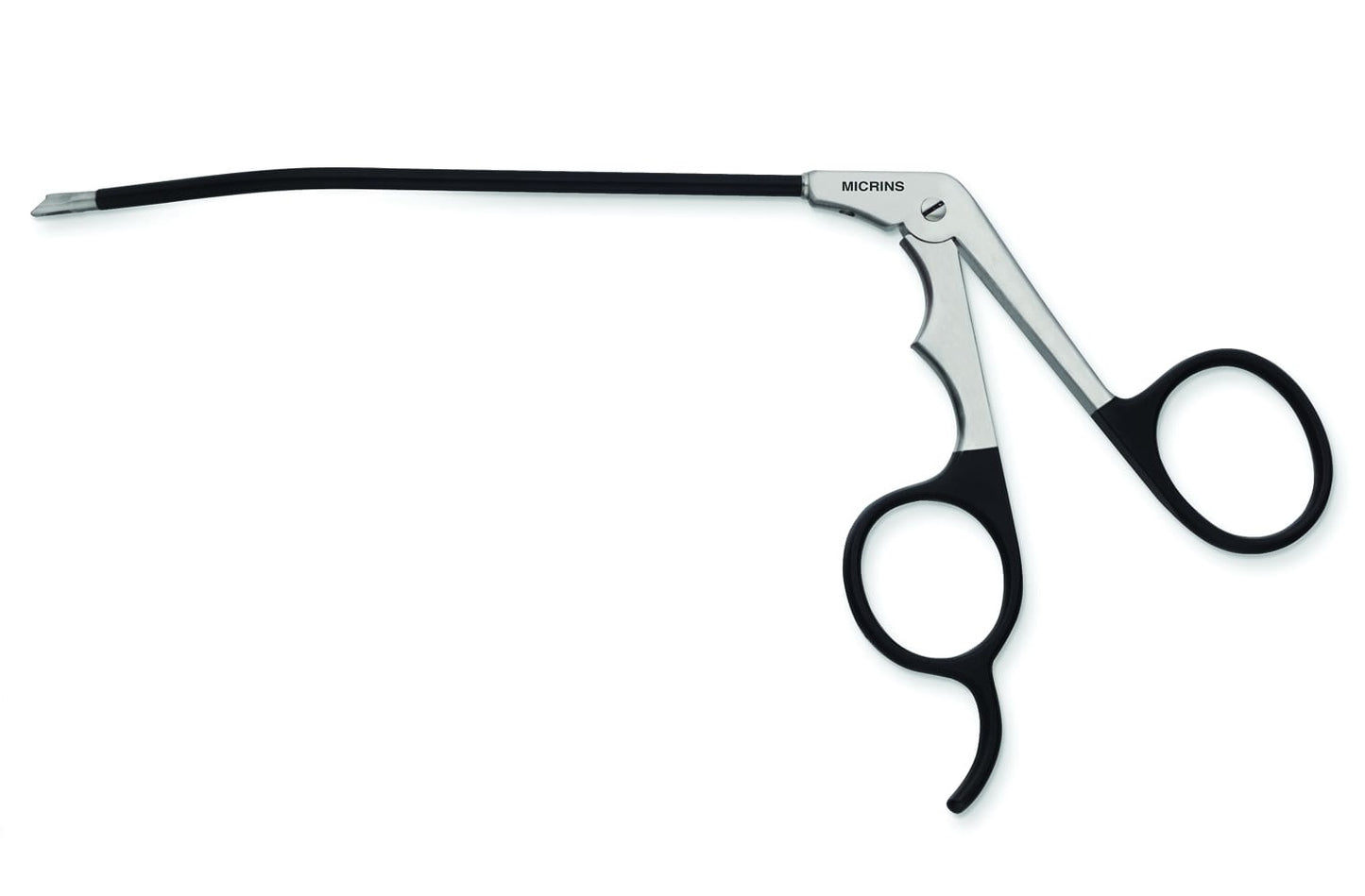 Inner-forehead punch, bent left