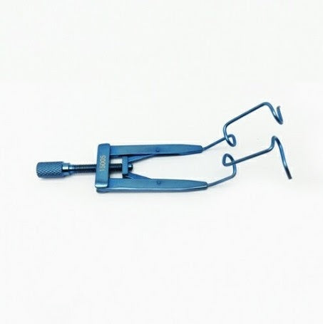 Lieberman Speculum open wire angled 45° titanium