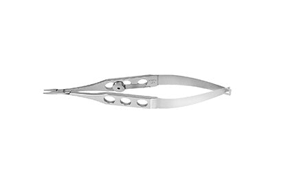 McPher Needle Holder curved w/ lock del