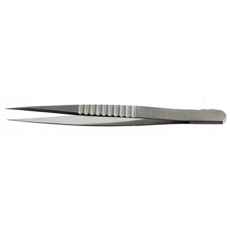 Micro Forceps – Straight 0.3mm Tip 9mm Wide Handle Platform