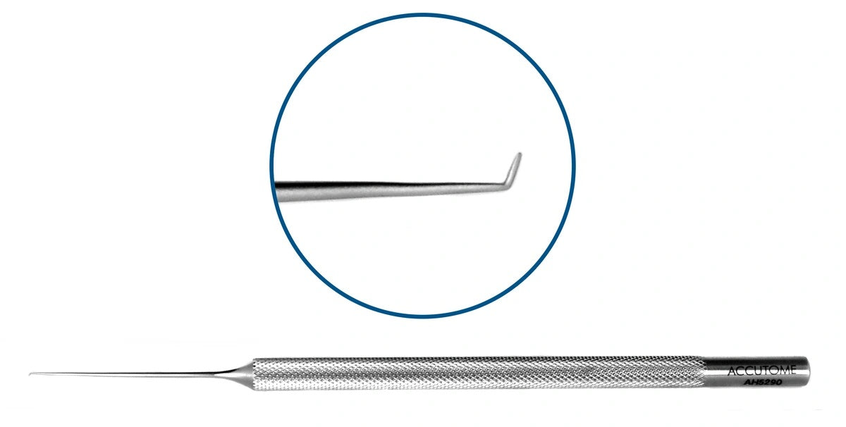 OLK Retinal Pick .5mm tip angled 150°