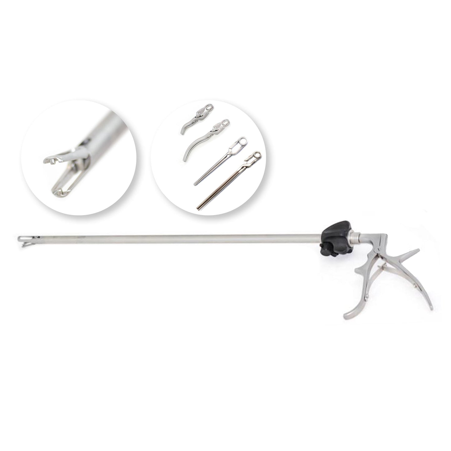 Precise Lap Bulldog Clamp Forcep, 10mm x 38cm