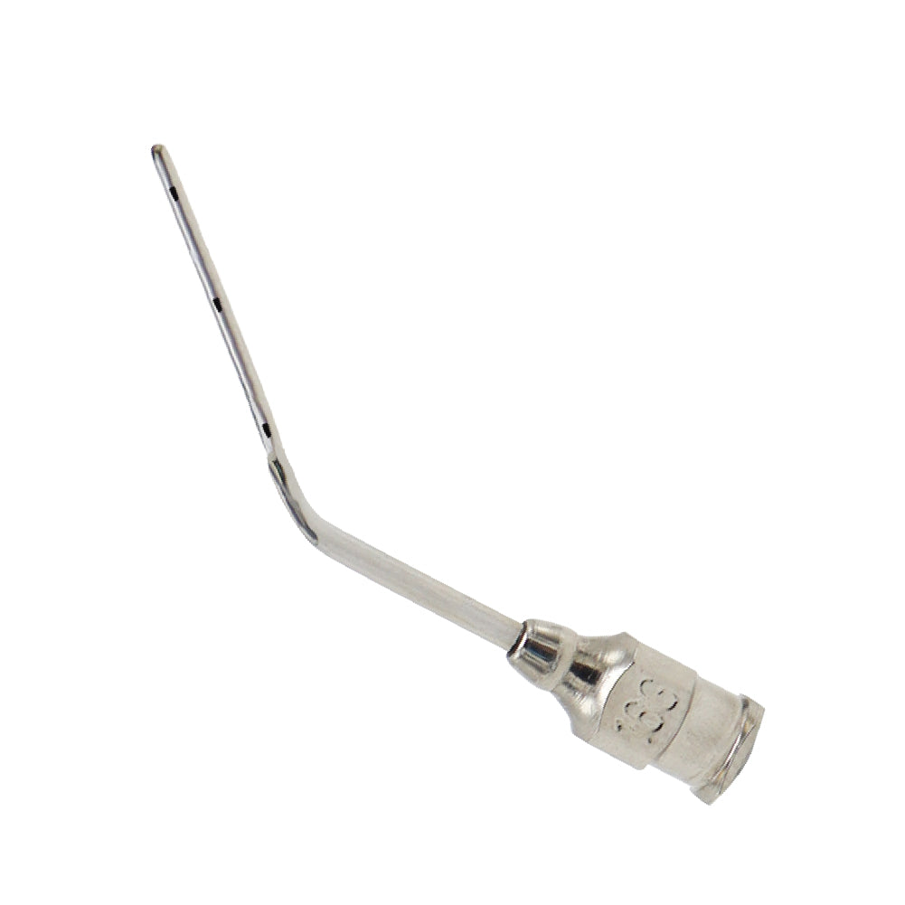 Guell 25 gauge LASIK irrigation cannula with 7 ports