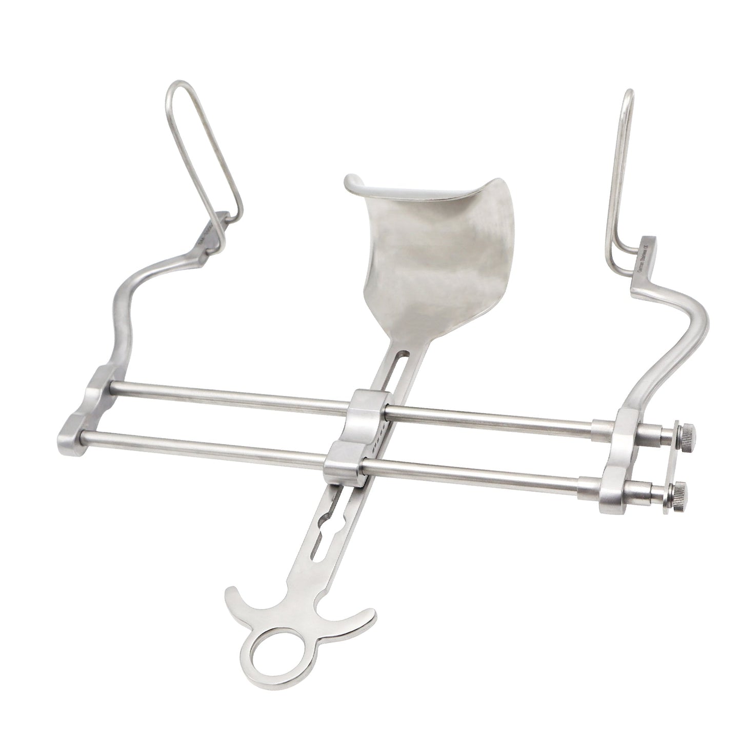 Balfour abdominal retractor with center blade