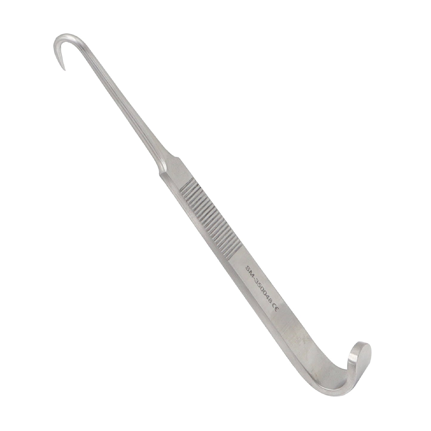 Jackson double tracheal hook, 17 cm