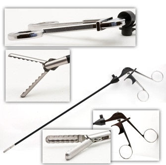 37 cm Sa Slide Lock with Insulated Length and Retractable Gripping Forceps