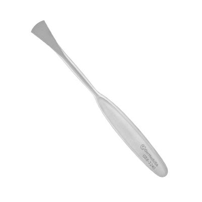 Sharp Langenbeck Periosteal Elevator with a broad blade measuring