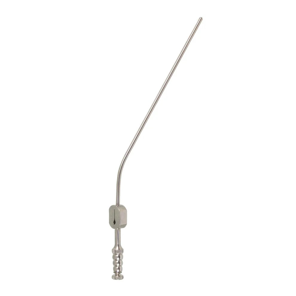 Teardrop Suction Tube – Non-taper Angled W/L 5 3/4" 12fr