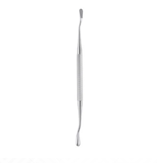 The Dolwick-Reich Condyle Rasp is curved