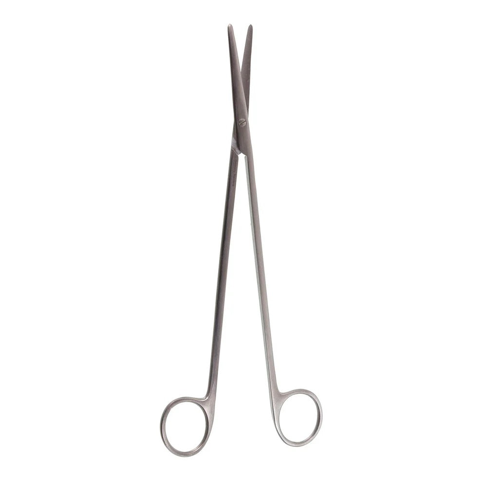 The 11" Metz Scissors are slender and straight.