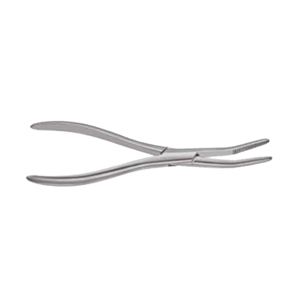 Van Buren Sequestrum Forceps (Side-Curved, Serrated)