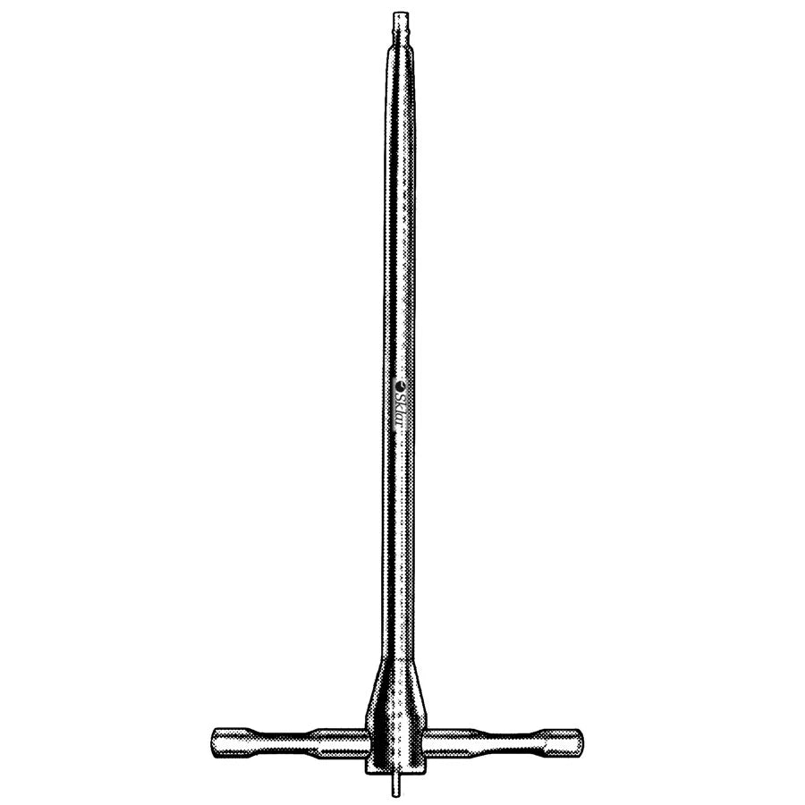 Cannulated screwdriver 25 cm for 4.5 mm screws