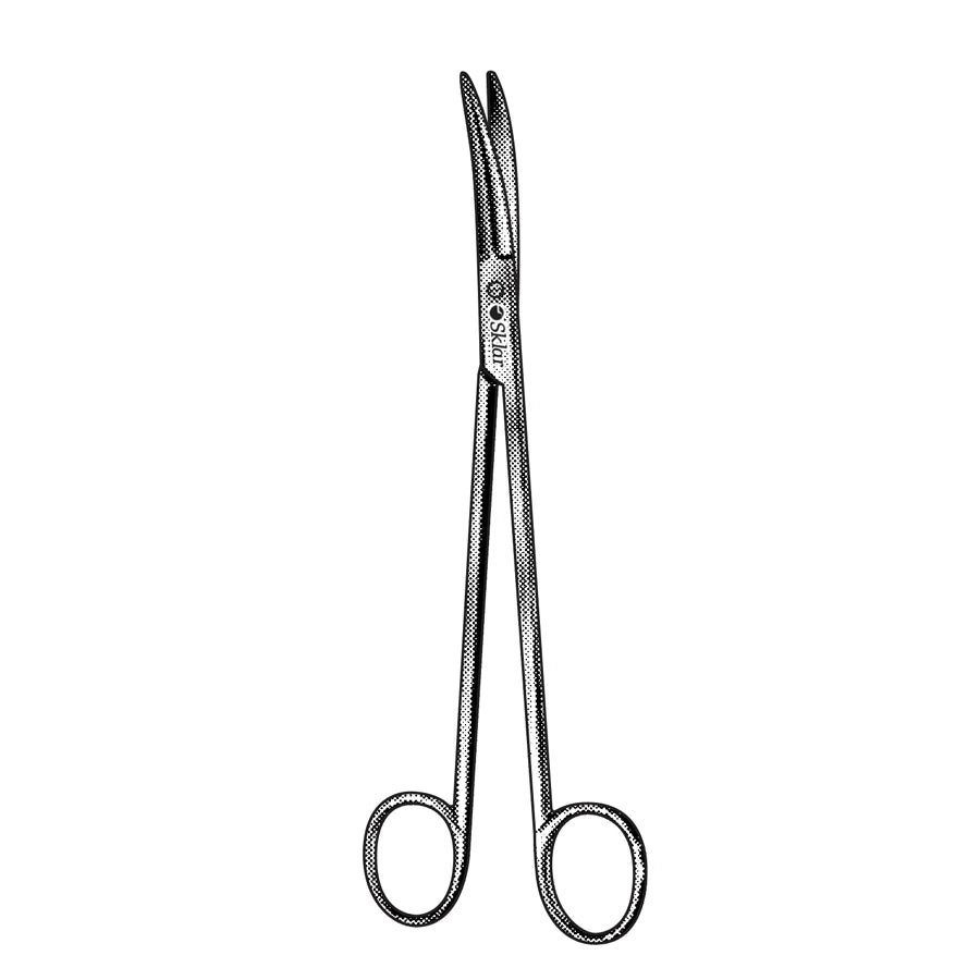 Prince tonsil scissors, curved, 17cm
