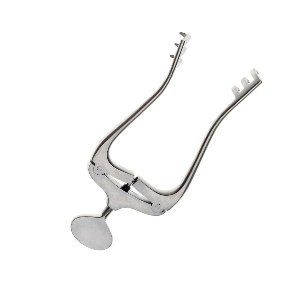 Jansen Mastoid Retractor with three and four sharp prongs