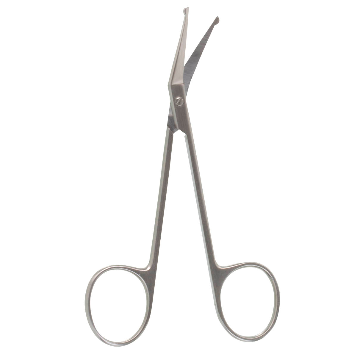 Diss scissors with probing tips tilted to the side.