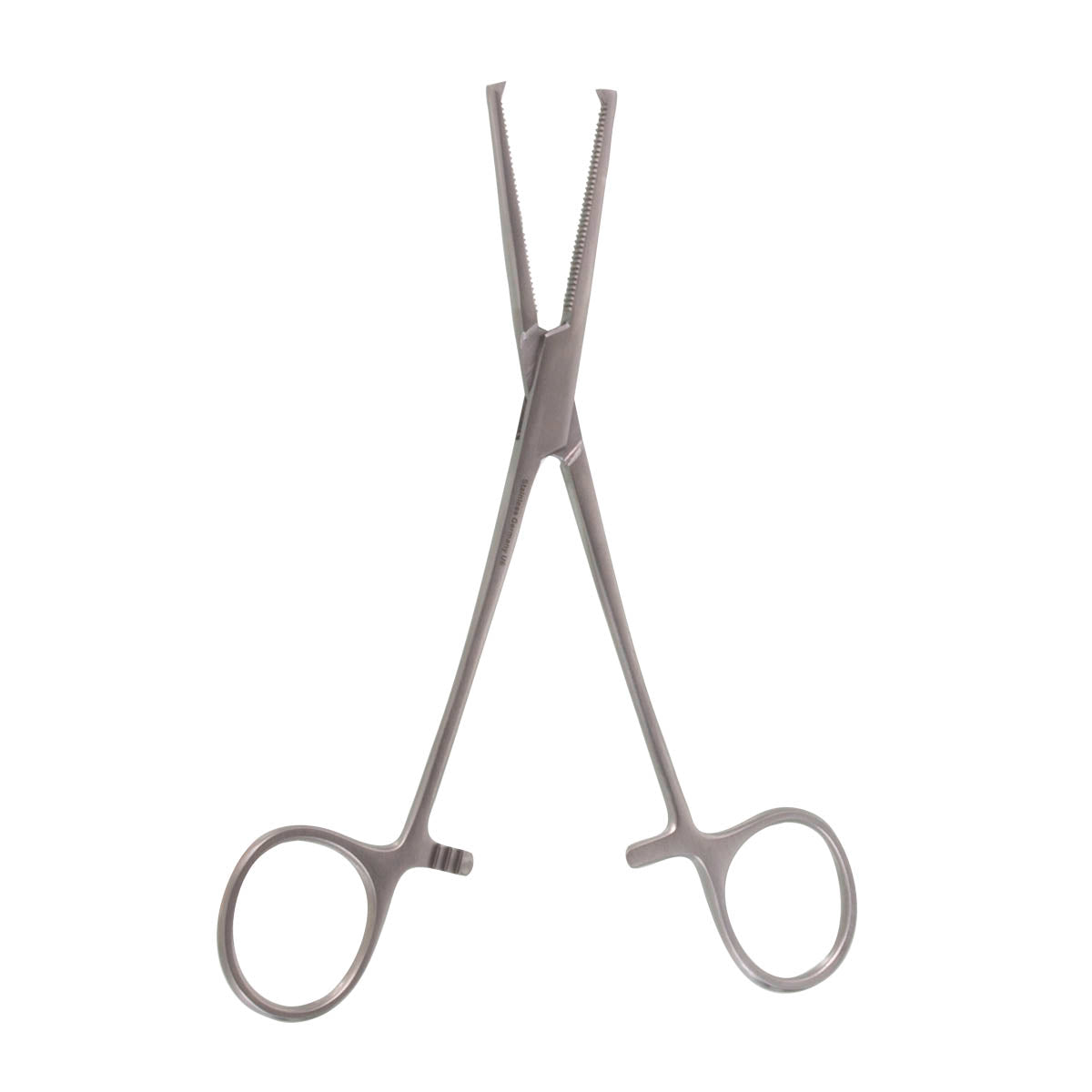 6 1/4" Rochester-Ochs Hemostatic Forceps, Straight, 1 1/2 Teeth