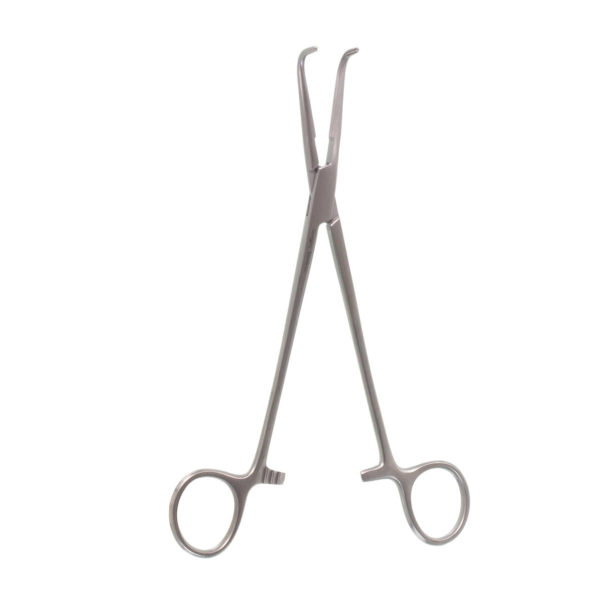 8 3/4" Right-Angled Clamp Forceps, Mixer, Long Serrated