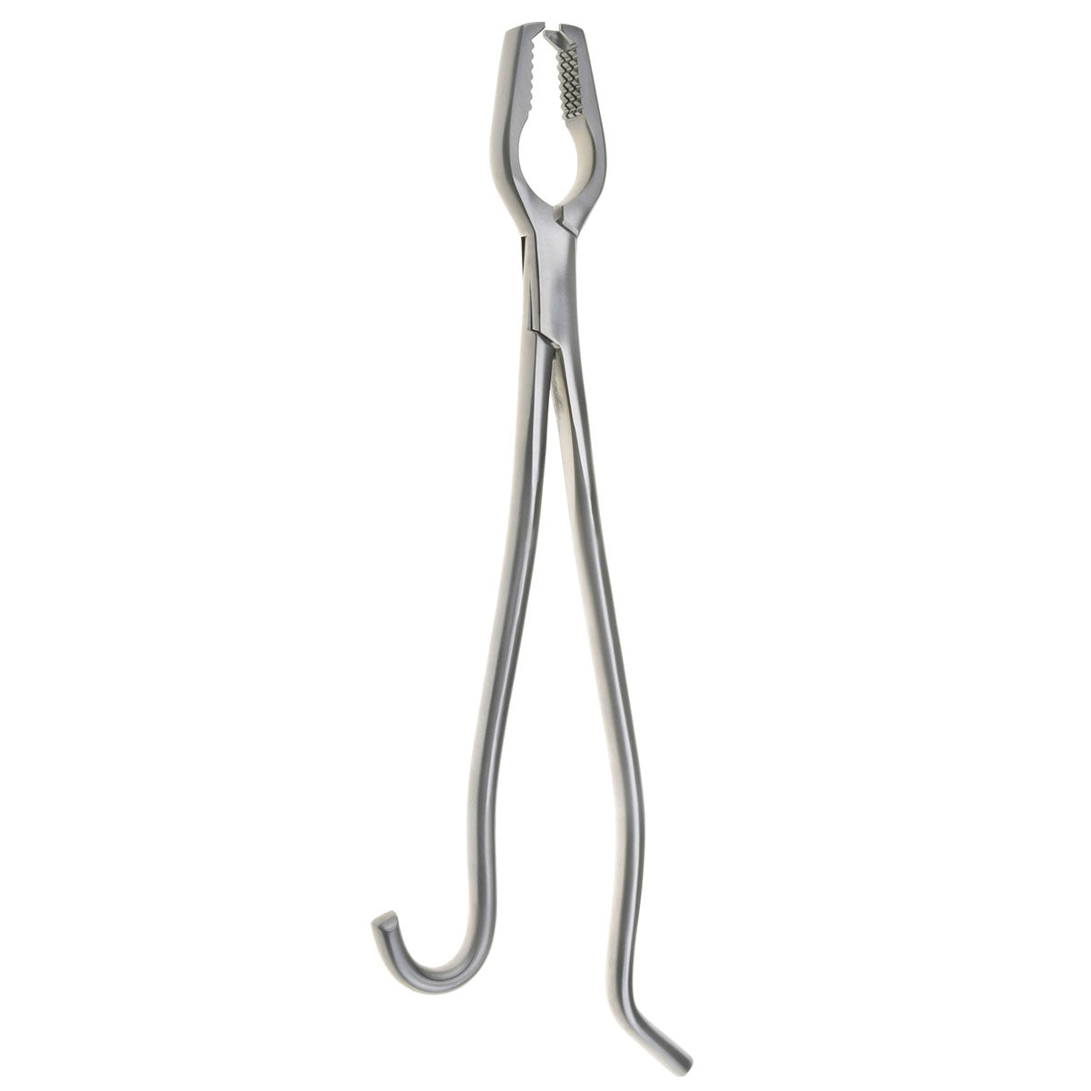 13" Lane Bone Holding Forceps Std. no ratchet