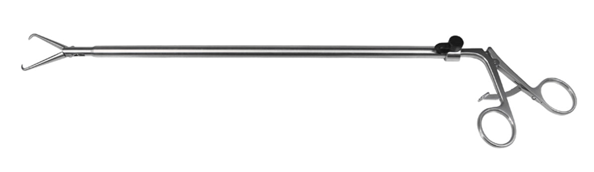 35cm Tenaculum Forceps, 10mm with Ratchet Sweep