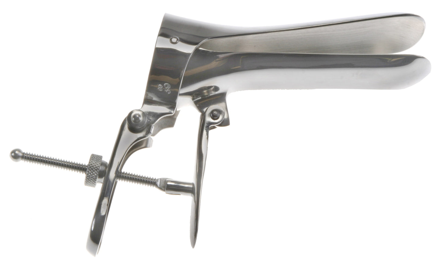 Medium Cusco Vaginal Speculum, 85x36mm, Center Screw