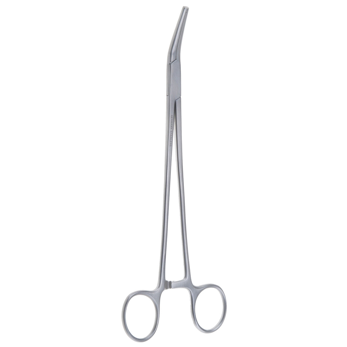 8 1/4" Phaneuf Artery/Uterine Forceps, Oriented on a Flat Surface
