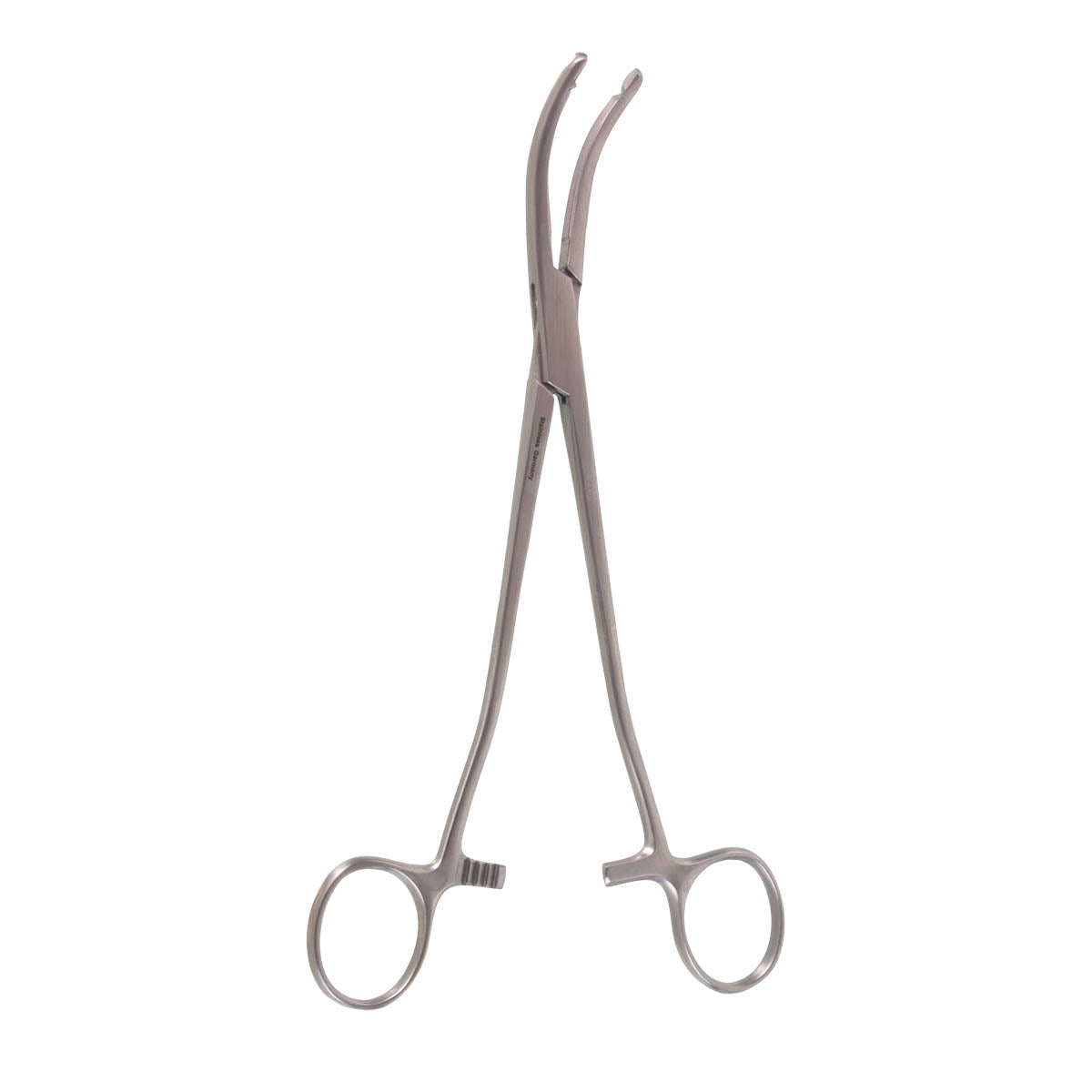8 1/4" Curved Left Glenner Hysterectomy Forceps