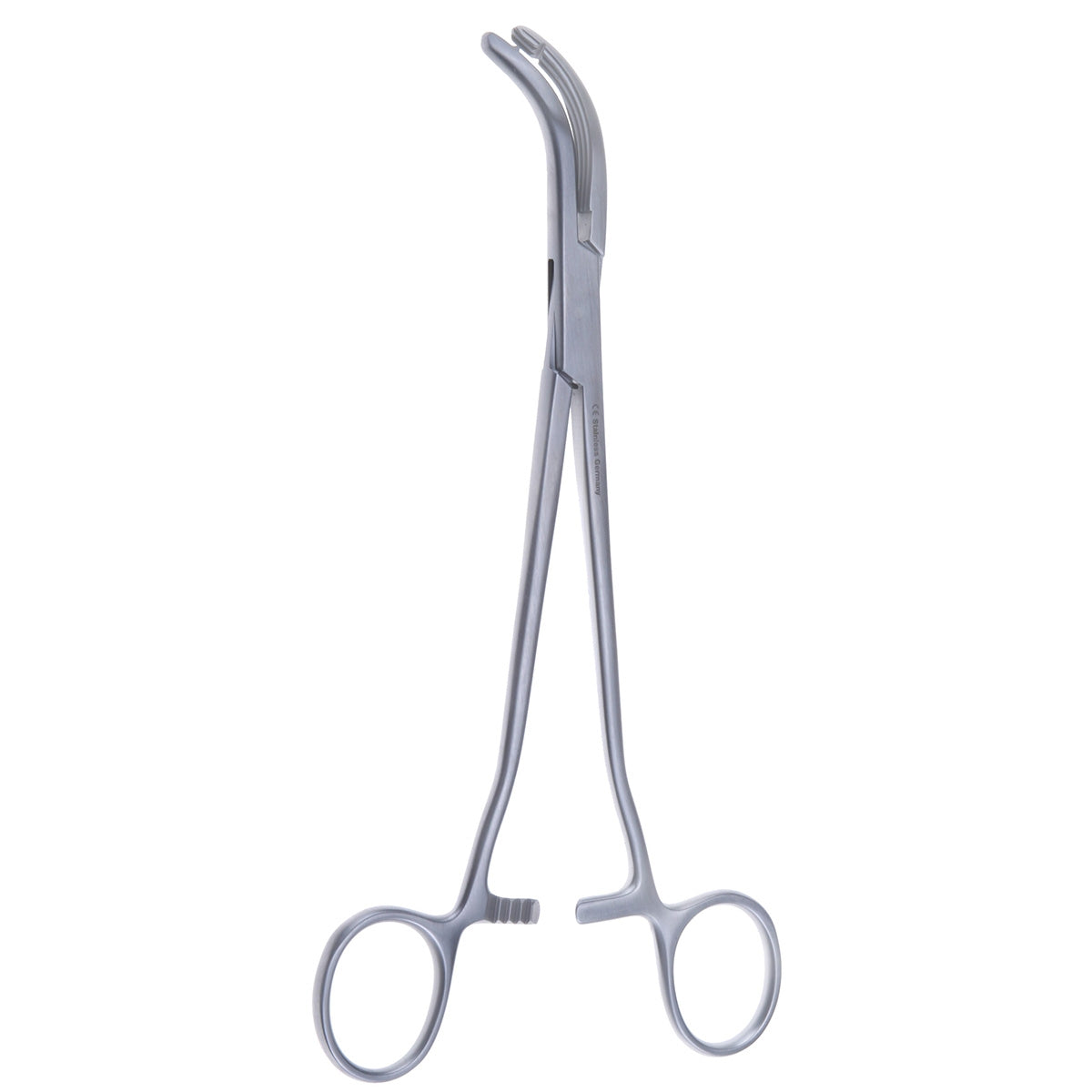 8 1/4" Glenner Hysterectomy Forceps, Bent to the Right