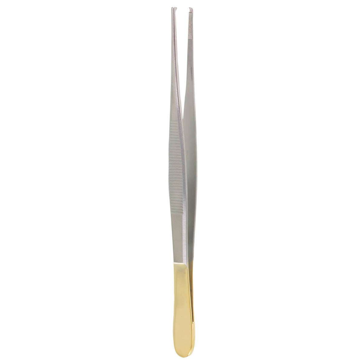 6 1/4" General Tissue Forceps with 2 Teeth and Sensitive Ends