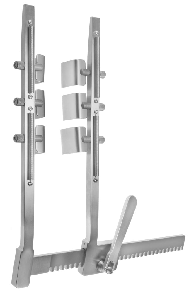 Ankeney Sternal Retractor adult complete w/ set of 6 blades