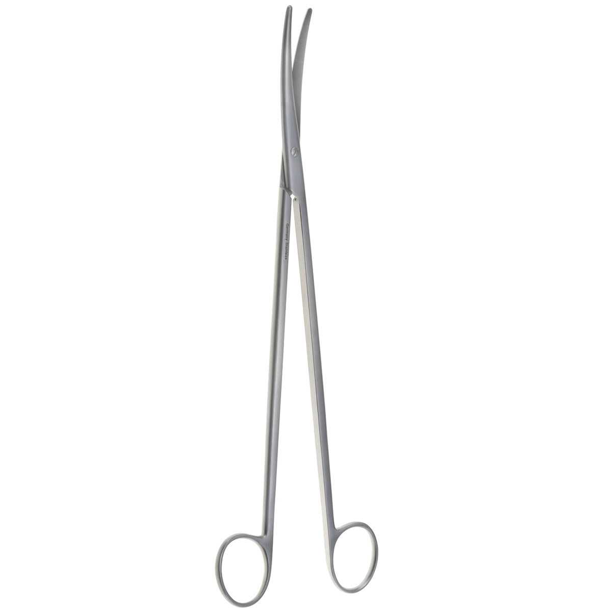 12 Nelson-Metz Dissector Scissors, curved