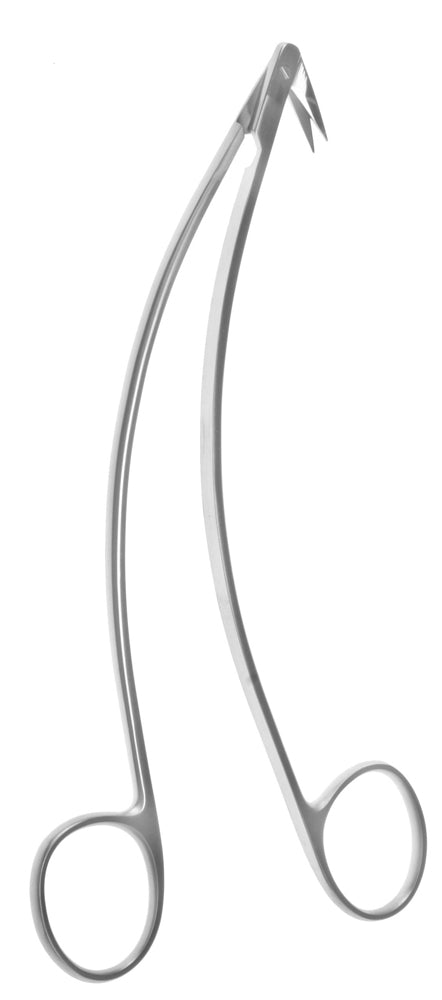 6 3/4 Favaloro Scissors curved shanks 125 °