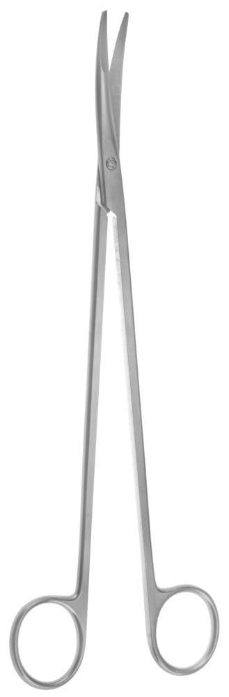 Calcified Tissue Scissors serrated curved